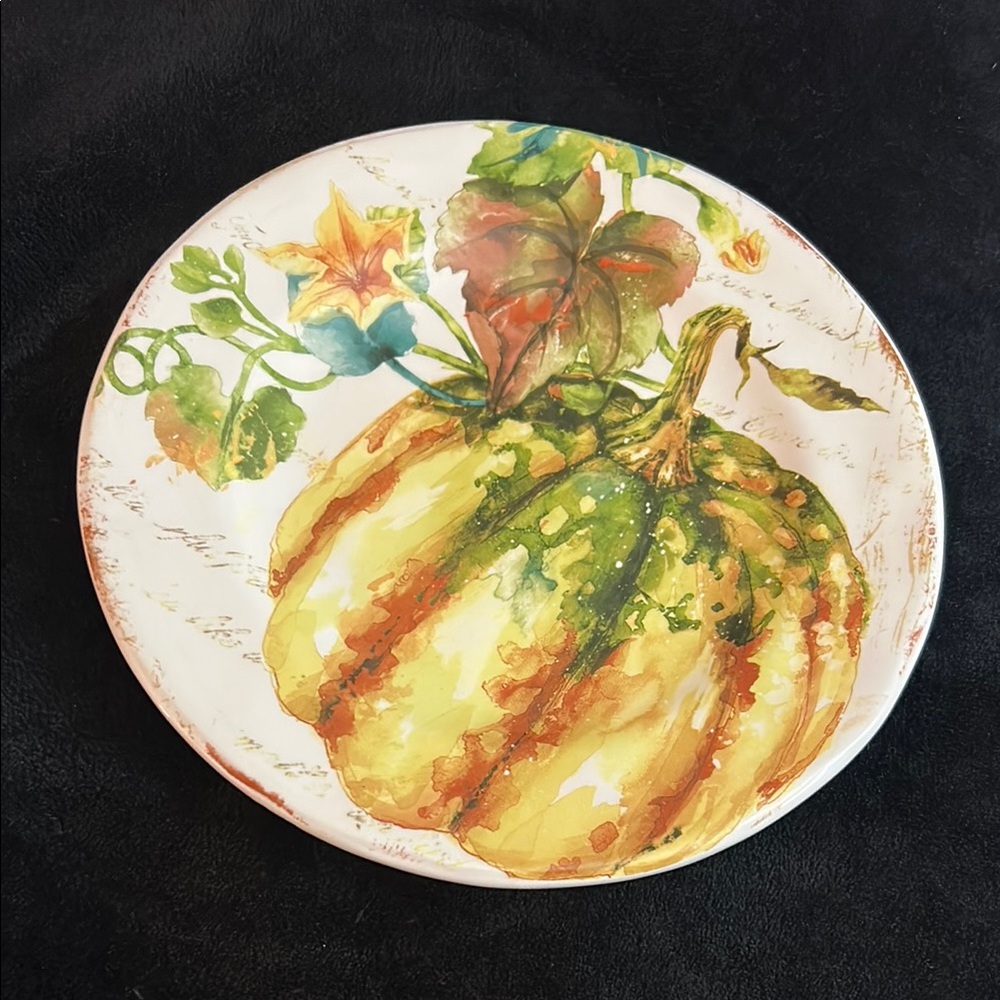 PIER 1 PUMPKIN PATCH PLATE - Picture 8 of 9